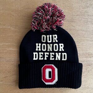 MITCHELL & NESS OHIO STATE BUCKEYES OUR HONOR DEFEND BEANIE Men’s NEW